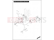 Harley-Davidson 2012 SOFTAIL SOFTAIL SLIM  - FLS 103 BRAKE LINE & MODULE, REAR, ABS