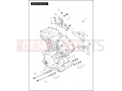 Harley-Davidson 2012 SOFTAIL BLACKLINE  - FXS 103 ENGINE MOUNTS