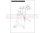 Harley-Davidson 2012 TOURING ROAD KING  - FLHR BRAKE LINES & MODULE, REAR - ABS