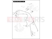 Harley-Davidson 2012 TOURING STREET GLIDE  - FLHX BRAKE LINES, FRONT - ABS