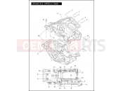 CRANKCASE, UPPER & LOWER - Harley-Davidson VRSCDX NIGHT ROD SPECIAL - VRSCDX 105 2012
