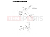 Harley-Davidson 2012 VRSC V-ROD MUSCLE  - VRSCF HANDLEBAR & THROTTLE CONTROL