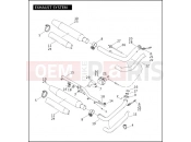 EXHAUST SYSTEM - Harley-Davidson CVO SOFTAIL CONVERTIBLE - FLSTSE2 2011