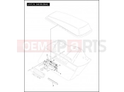 HARLEY-DAVIDSON STANDARD SIDECAR  - TLE LATCH, SADDLEBAG