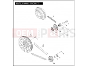 Harley-Davidson 2010 DYNA DYNA FAT BOB  - FXDF BELTS, CHAINS, SPROCKETS