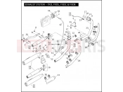 Harley-Davidson 2010 DYNA DYNA FAT BOB  - FXDF EXHAUST SYSTEM - FXD, FXDL, FXDC & FXDB