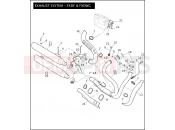 Harley-Davidson 2010 DYNA DYNA FAT BOB  - FXDF EXHAUST SYSTEM - FXDF & FXDWG