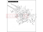 Harley-Davidson 2010 DYNA DYNA FAT BOB  - FXDF FRAME & JIFFY STAND