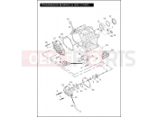 HARLEY-DAVIDSON DYNA WIDE GLIDE  - FXDWG TRANSMISSION BEARINGS & SIDE COVERS