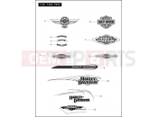 Harley-Davidson 2010 SOFTAIL HERITAGE SOFTAIL CLASSIC  - FLSTC FUEL TANK TRIM