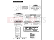 Harley-Davidson 2010 TOURING ELECTRA GLIDE STANDARD  - FLHT WARNINGS & LABELS