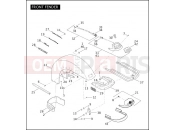 HARLEY-DAVIDSON ELECTRA GLIDE CLASSIC  - FLHTC FRONT FENDER