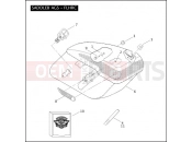 HARLEY-DAVIDSON ELECTRA GLIDE CLASSIC  - FLHTC SADDLEBAGS - FLHRC