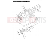 HARLEY-DAVIDSON ELECTRA GLIDE CLASSIC  - FLHTC TRANSMISSION BEARINGS & COVERS