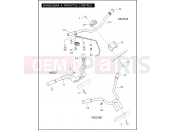 Harley-Davidson 2010 VRSC VRSCAW V-ROD  - VRSCAW HANDLEBAR & THROTTLE CONTROL
