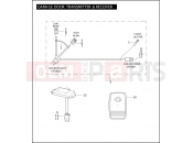 GARAGE DOOR TRANSMITTER & RECEIVER - Harley-Davidson CVO ULTRA CLASSIC - FLHTCUSE4 2009
