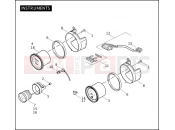 INSTRUMENTS - Harley-Davidson CVO ULTRA CLASSIC - FLHTCUSE4 2009