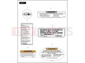 Harley-Davidson 2009 CVO/CUSTOM CVO SOFTAIL SPRINGER  - FXSTSSE3 LABELS