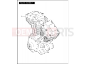 Harley-Davidson 2009 DYNA DYNA SUPER GLIDE  - FXD ENGINE ASSEMBLY - TWIN CAM 96â¢