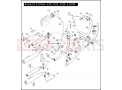 Harley-Davidson 2009 DYNA DYNA SUPER GLIDE  - FXD EXHAUST SYSTEM - FXD, FXDL, FXDC & FXDB
