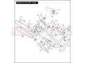 HARLEY-DAVIDSON DYNA SUPER GLIDE CUSTOM  - FXDC EXHAUST SYSTEM - FXDF