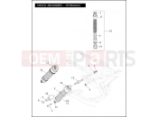 Harley-Davidson 2009 DYNA DYNA LOW RIDER  - FXDL SHOCK ABSORBERS - HYDRAULIC