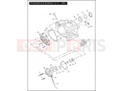 Harley-Davidson 2009 SIDECAR FLTR SIDECAR  - SIDECAR FOR FLTR TRANSMISSION BEARINGS & COVERS