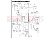 Harley-Davidson 2009 TOURING ELECTRA GLIDE CLASSIC  - FLHTC WIRING HARNESS - INTERCONNECT - FLTR
