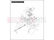 Harley-Davidson 2009 TOURING ULTRA CLASSIC  - FLHTCU FRONT BRAKE CONTROL