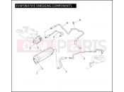 Harley-Davidson 2009 TOURING ROAD GLIDE  - FLTR EVAPORATIVE EMISSIONS COMPONENTS