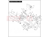 Harley-Davidson 2008 DYNA DYNA SUPER GLIDE CUSTOM  - FXDC EXHAUST SYSTEM - FXDF