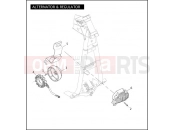 Harley-Davidson 2008 DYNA DYNA FAT BOB  - FXDF ALTERNATOR & REGULATOR