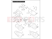 Harley-Davidson 2008 SIDECAR FLHTC SIDECAR  - SIDECAR FOR FLHTC SEATS & REAR FRAME RAILS