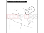 Harley-Davidson 2008 SOFTAIL FAT BOY  - FLSTF EVAPORATIVE EMISSIONS COMPONENTS