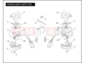 Harley-Davidson 2008 SOFTAIL SOFTAIL DELUXE  - FLSTN HANDLEBAR SWITCHES