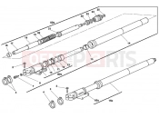 DUCATI 2000 Superbike 748 R Single-Seat FRONT FORK » FRONT SUSPENSION