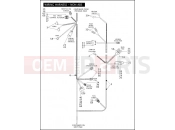 Harley-Davidson 2008 VRSC VRSCD NIGHT ROD  - VRSCD 105 WIRING HARNESS - NON ABS (CONTINUED)