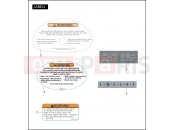 LABELS - Harley-Davidson VRSCDX NIGHT ROD SPECIAL - VRSCDX 2008