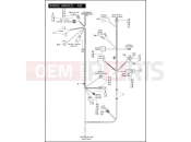 Harley-Davidson 2008 VRSC VRSCDXA NIGHT ROD SPECIAL W/ABS  - VRSCDXA 105 WIRING HARNESS - ABS (CONTINUED)