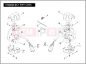 Harley-Davidson 2007 DYNA DYNA SUPER GLIDE  - FXD HANDLEBAR SWITCHES