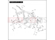 Harley-Davidson 2007 SOFTAIL SPRINGER CLASSIC  - FLSTSC FRAME & JIFFY STAND