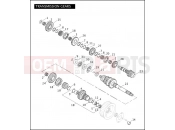 TRANSMISSION GEARS - Harley-Davidson ROAD KING CUSTOM - FLHRS 2007