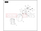 Harley-Davidson 2007 TOURING ELECTRA GLIDE STANDARD  - FLHT HORN