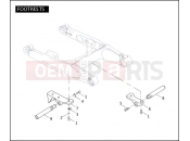 FOOTRESTS - Harley-Davidson CVO VR DESTROYER - VRXSE 2006