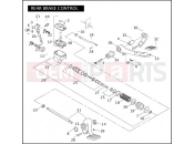 REAR BRAKE CONTROL - Harley-Davidson DYNA STREET BOB - FXDBI 2006