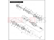 Harley-Davidson 2006 DYNA DYNA SUPER GLIDE  - FXDI TRANSMISSION GEARS