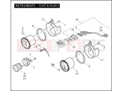 Harley-Davidson 2006 TOURING ELECTRA GLIDE STANDARD  - FLHTI INSTRUMENTS - FLHT & FLHX/I