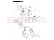 Harley-Davidson 2006 VRSC VRSCD NIGHT ROD  - VRSCD FRAME & JIFFY STAND
