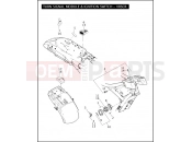 HARLEY-DAVIDSON VRSCD NIGHT ROD  - VRSCD 105 TURN SIGNAL MODULE & IGNITION SWITCH - VRSCR