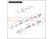Harley-Davidson 2005 CVO/CUSTOM CVO ELECTRA GLIDE  - FLHTCSE2 TRANSMISSION GEARS